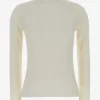 Maleta LouLou De Saison Gallinara turtleneck ribbed ecru