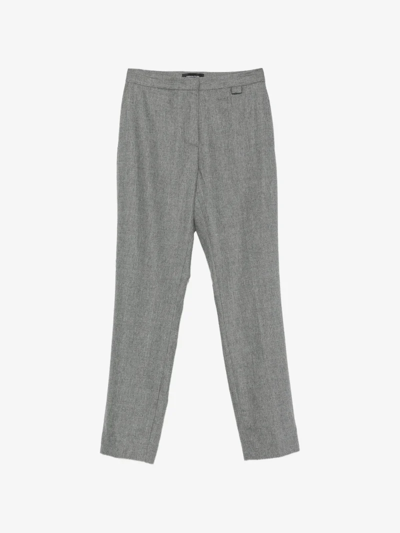 Pantaloni Fabiana Filippi bead-embellished tailored gri