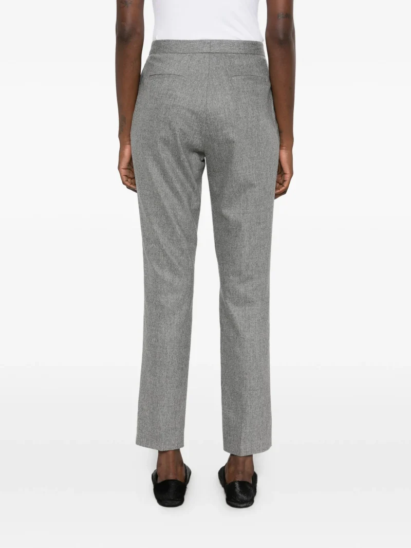 Pantaloni Fabiana Filippi bead-embellished tailored gri - imagine 4