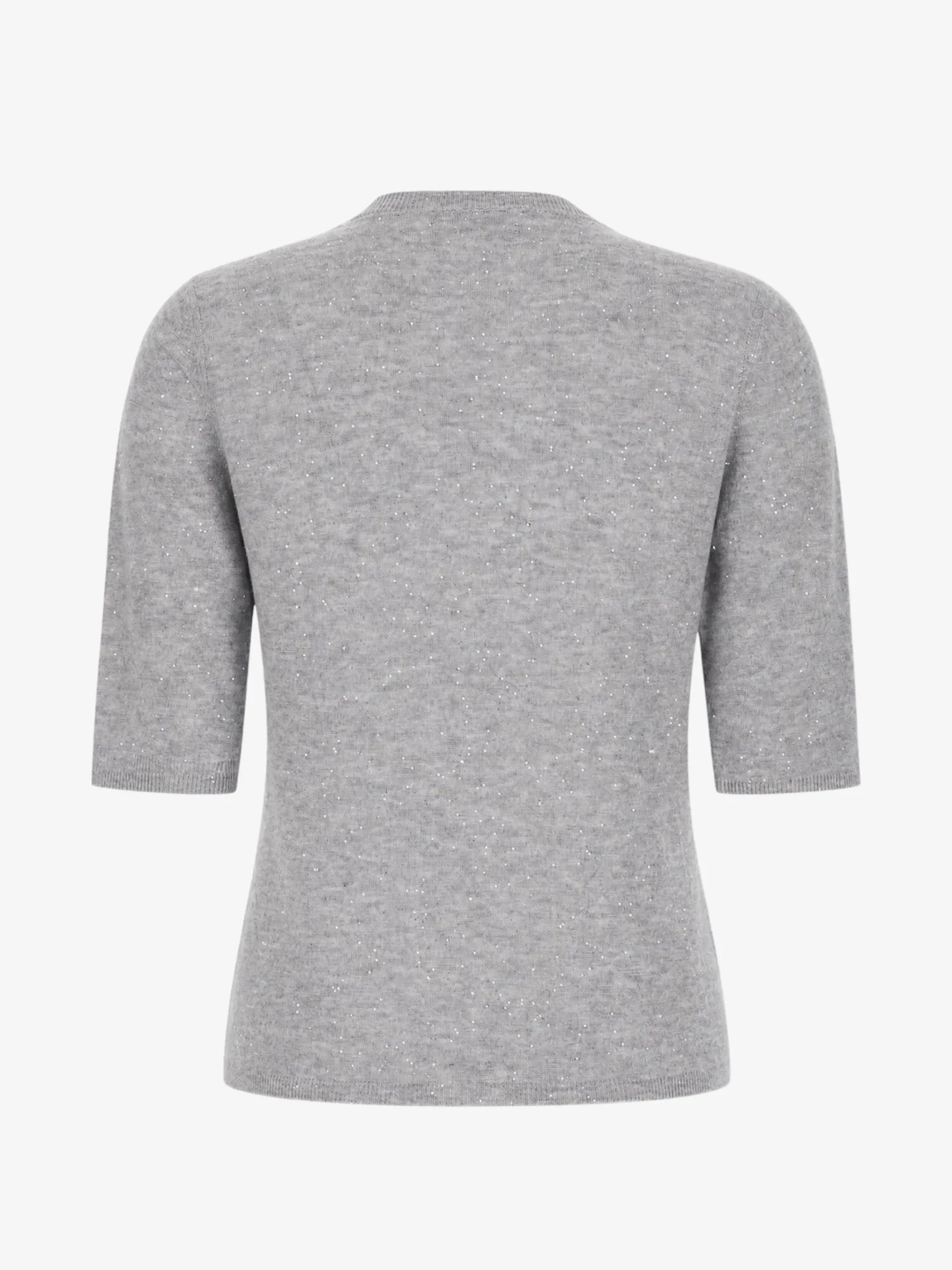 Tricou Fabiana Filippi short-sleeve gri - imagine 2