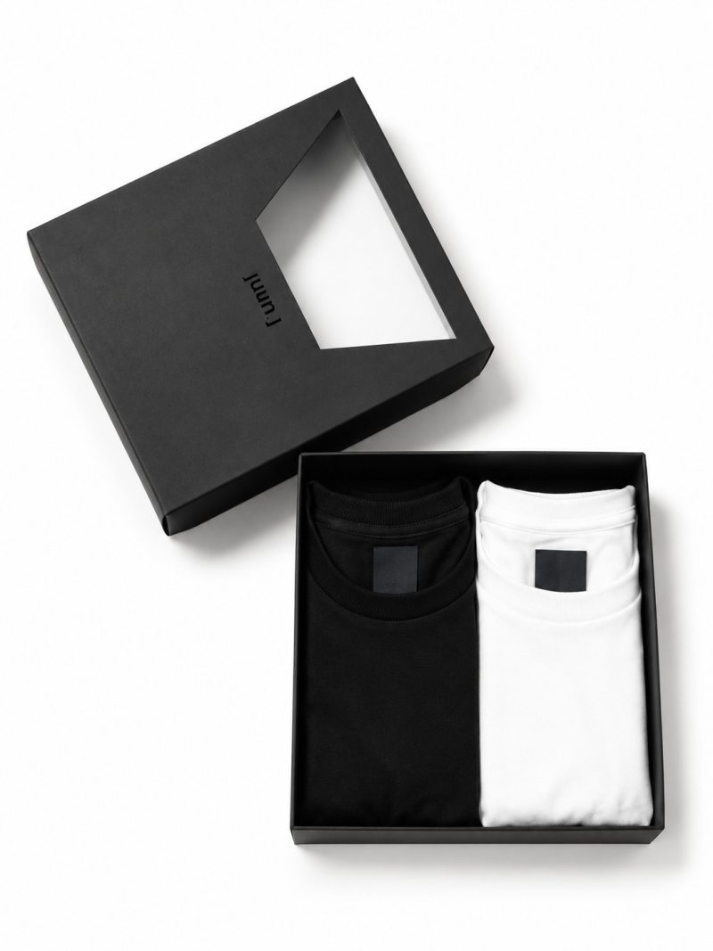 Tricou Juun.J Logo-Patch Short-Sleeve (2 set)