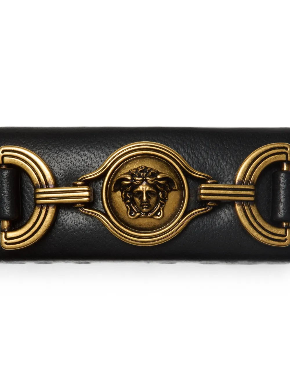 Accesoriu par Versace Leather negru