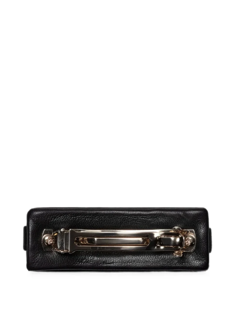 Accesoriu par Versace Leather negru - imagine 3