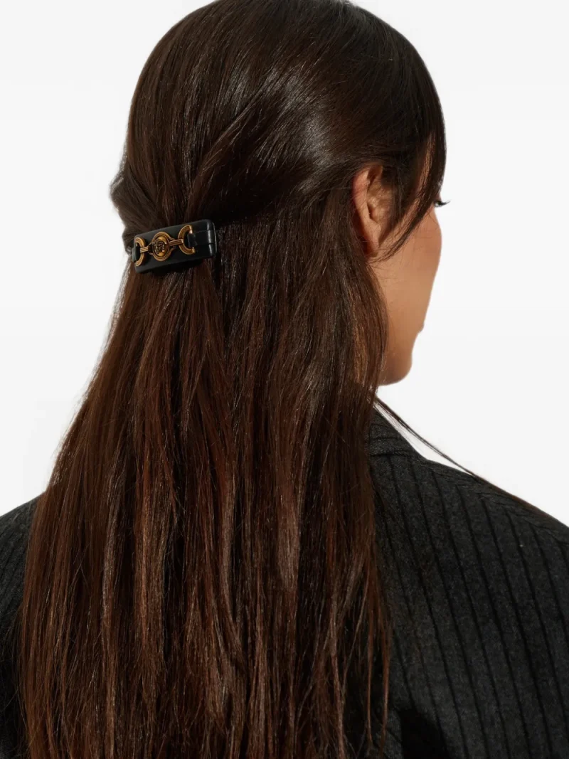 Alternative view of Accesoriu par Versace Leather negru