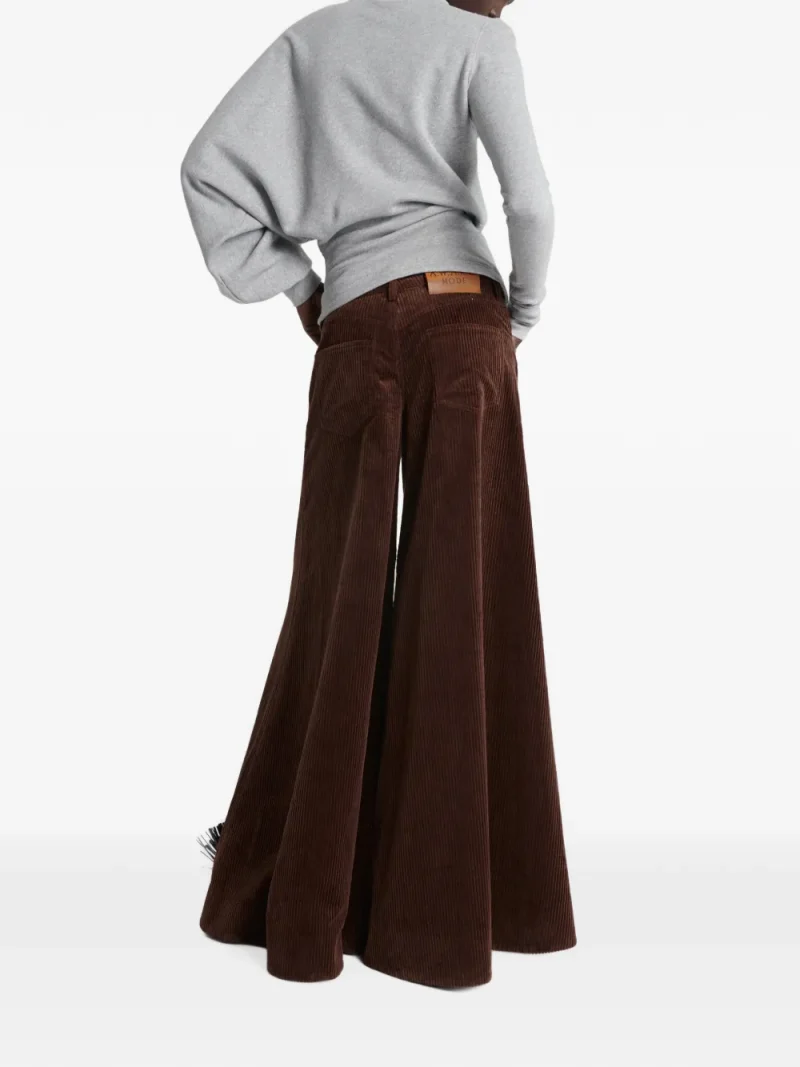 Bluza A.W.A.K.E. Mode Asymmetric Slouched-Sleeve gri - imagine 3