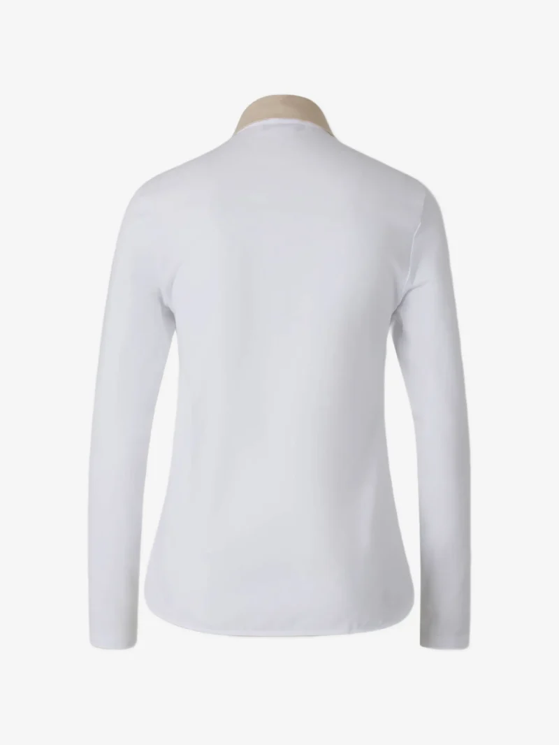 Alternative view of Camasa Peserico Contrast-Collar Long-Sleeve alb