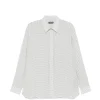 Camasa TOM FORD Diamond-Pattern alb