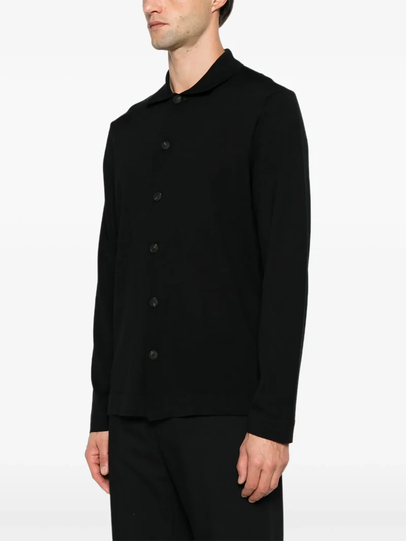 Cardigan Gran Sasso Button-Up negru - imagine 3