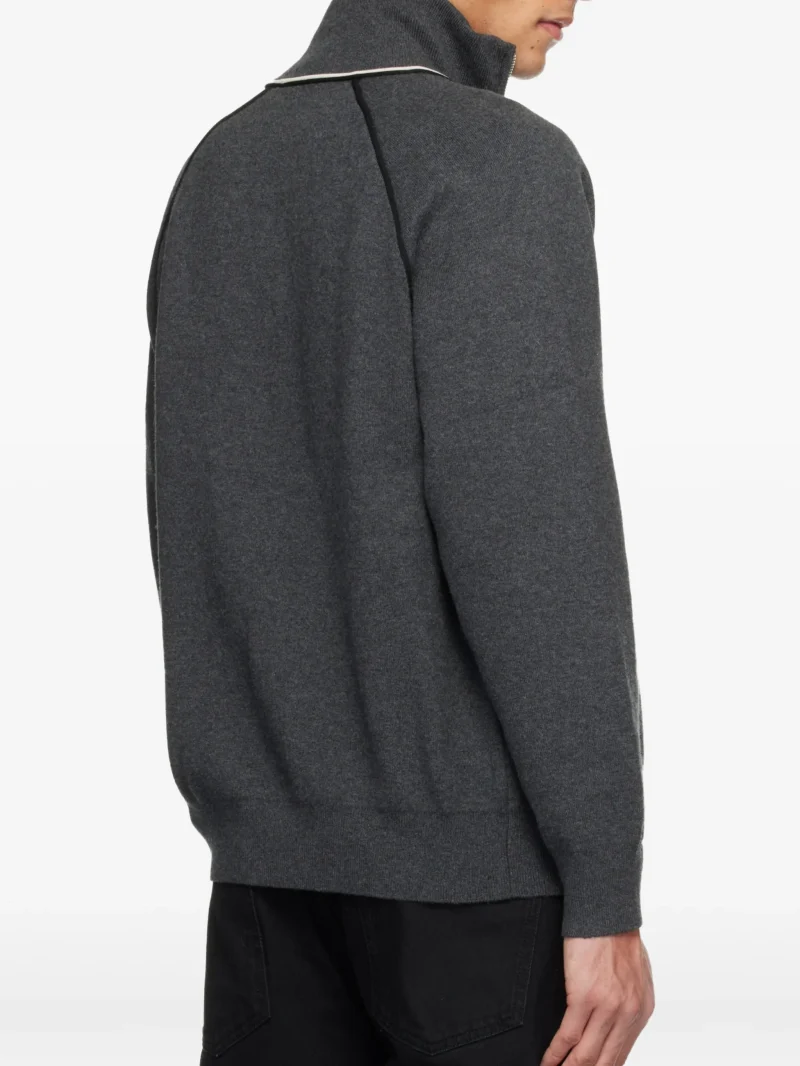 Cardigan MARANT Sergio gri - imagine 3