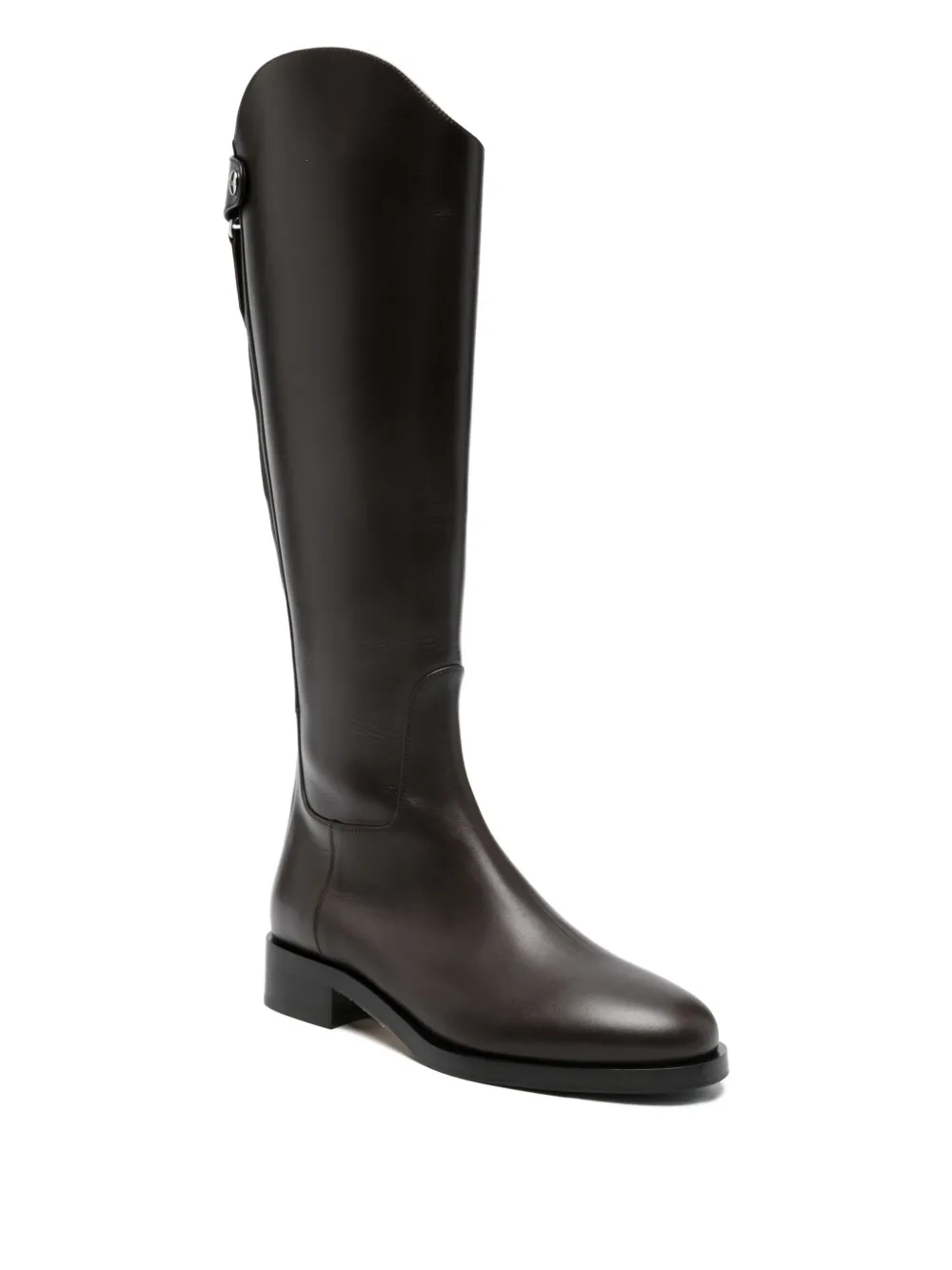 Cizme Aeyde Hector Knee-High maro - imagine 3