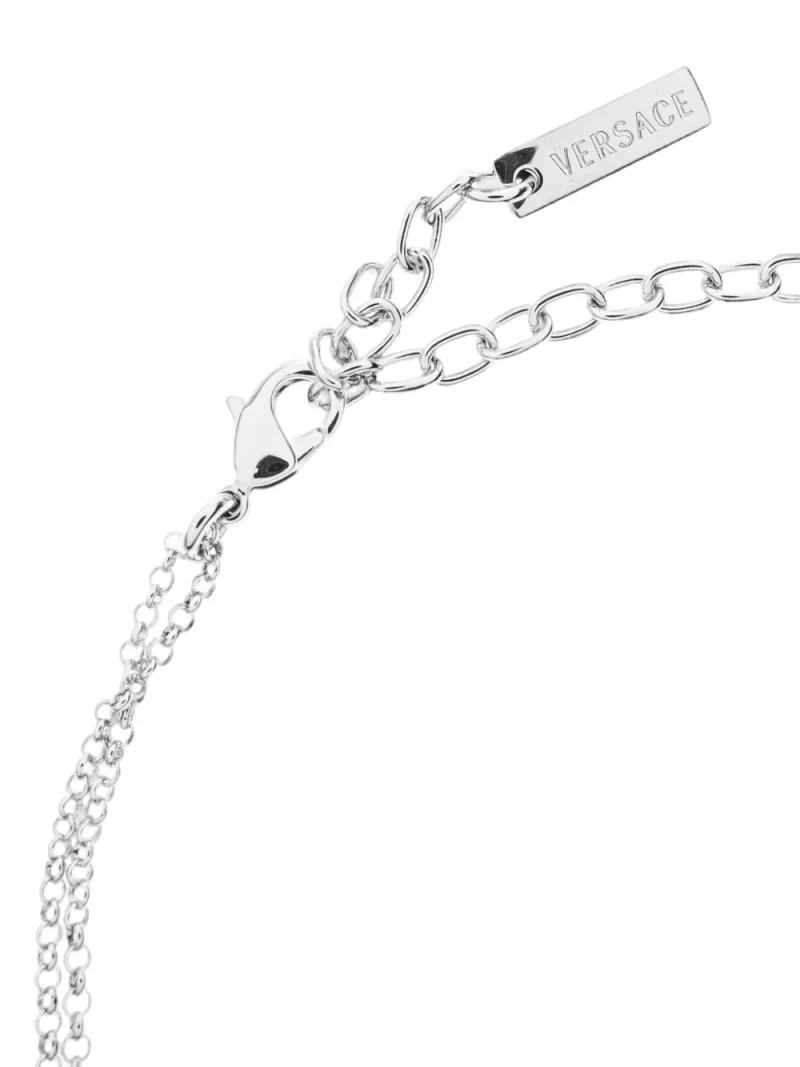 Colier Versace Bright Medusa argintiu - imagine 4