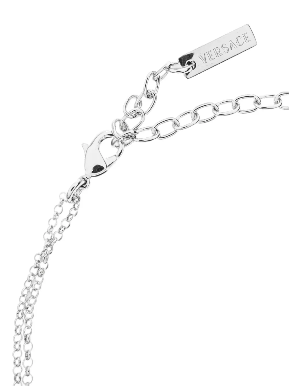 Colier Versace Bright Medusa argintiu - imagine 4