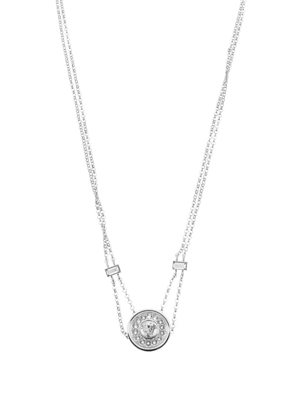 Colier Versace Bright Medusa argintiu - imagine 2