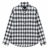 Camasa Juun.J Check-Pattern alb