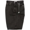 Fusta mini Coperni Buckled Slit-Detail maro