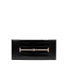 Geanta Arc Clutch TOM FORD Tumbled Printed Crocodile negru