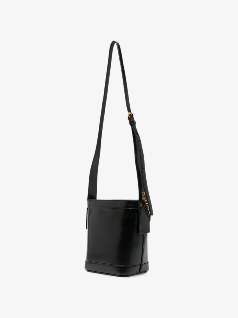 Alternative view of Geanta Versace Pivot mini Bucket negru