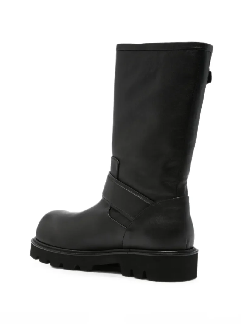Alternative view of Ghete Juun.J Buckle-Strap Lug-Sole negru