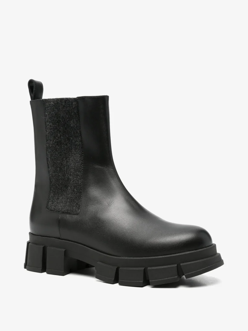 Alternative view of Ghete Lorena Antoniazzi chunky-sole Chelsea negru