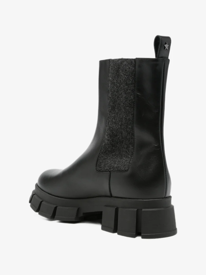 Ghete Lorena Antoniazzi chunky-sole Chelsea negru - imagine 4
