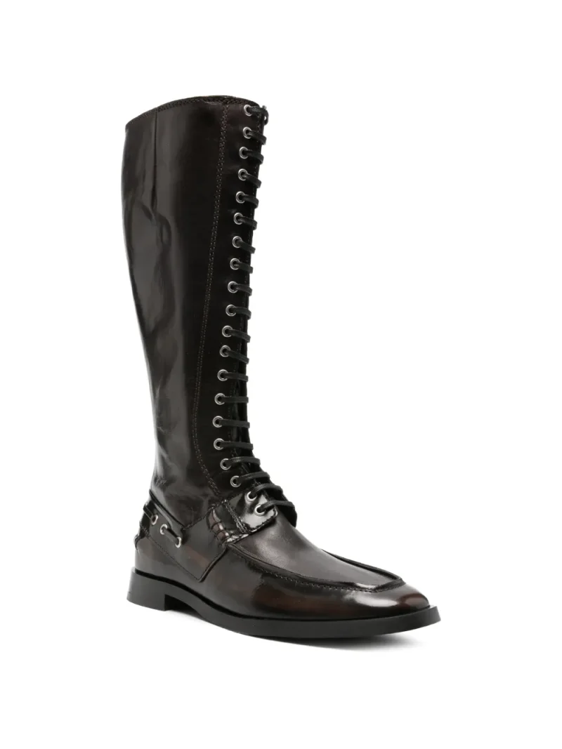 Ghete Miista Liesbeth Lace-Up maro