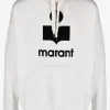 Hanorac MARANT Miley Logo-Print gri