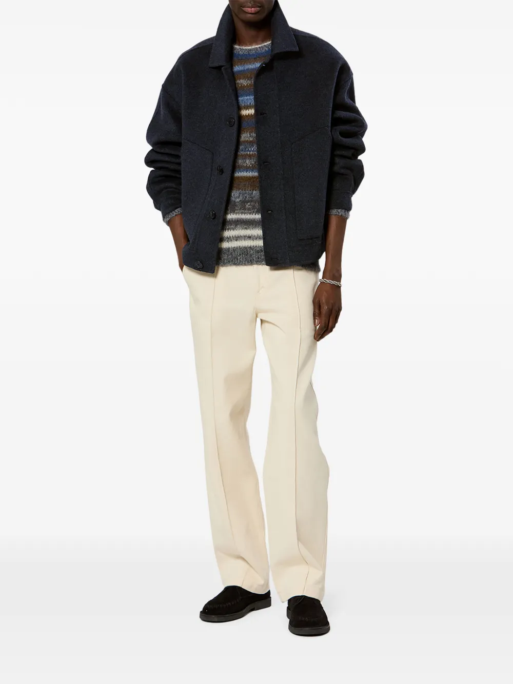 Jacheta Marant Casper gri - imagine 4