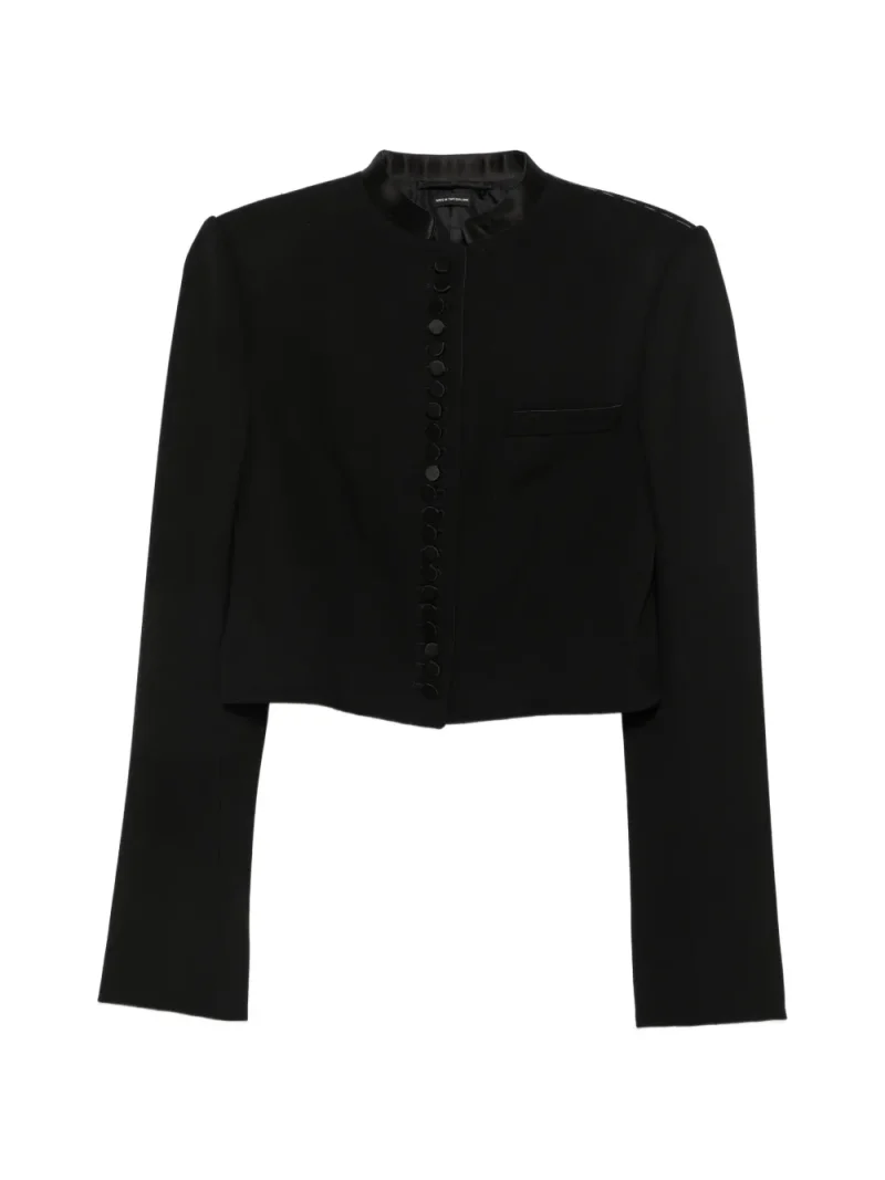 Jacheta TOM FORD button-up cropped jacket