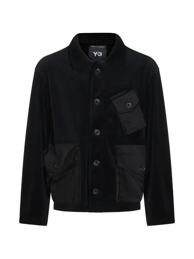 Jacheta Y-3 Panelled Multi-Pocket negru