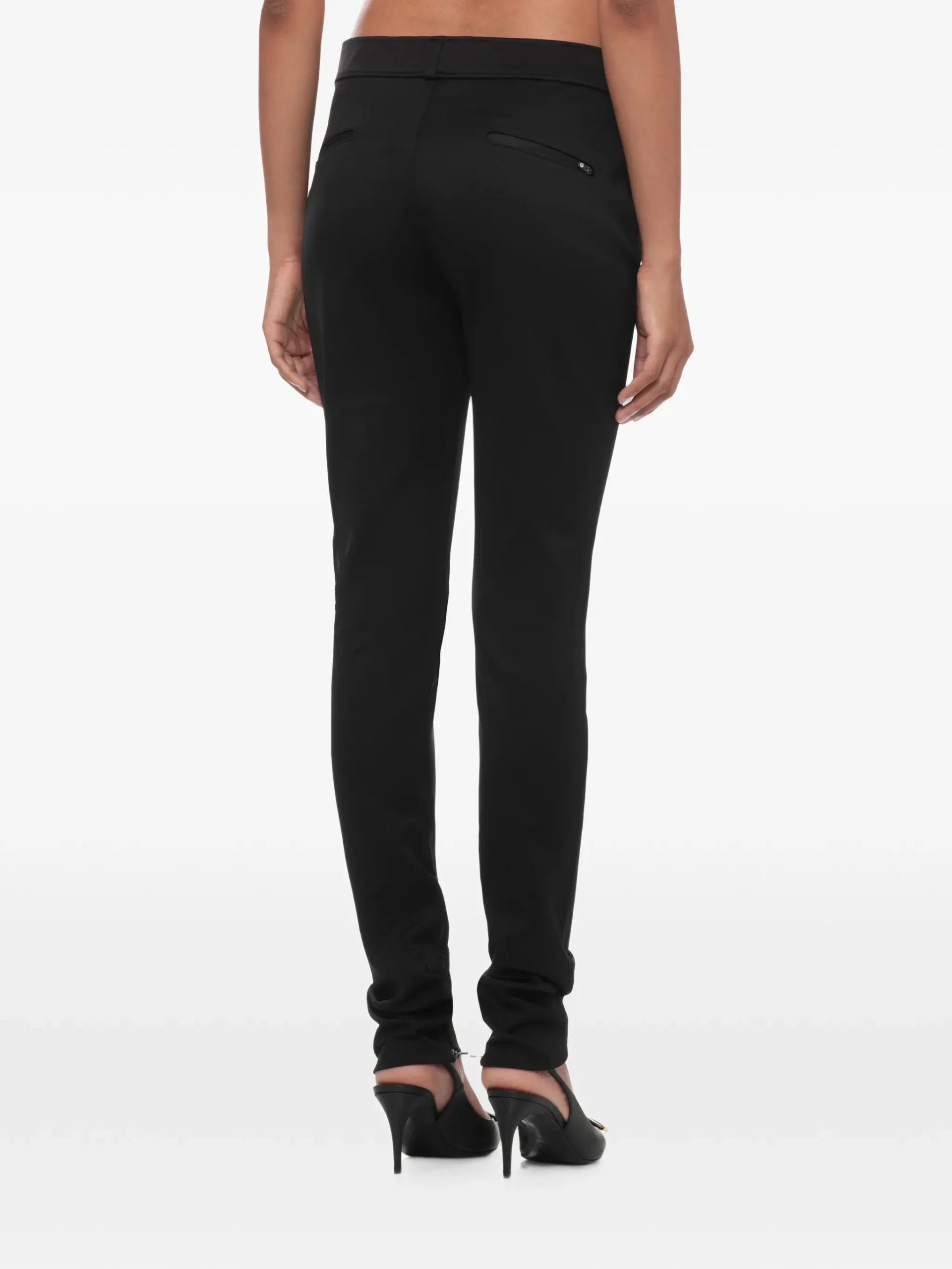 Pantaloni Coperni Inner-Hem Zip negru - imagine 2