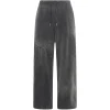 Pantaloni Juun.J Soft-Touch Drawstring gri