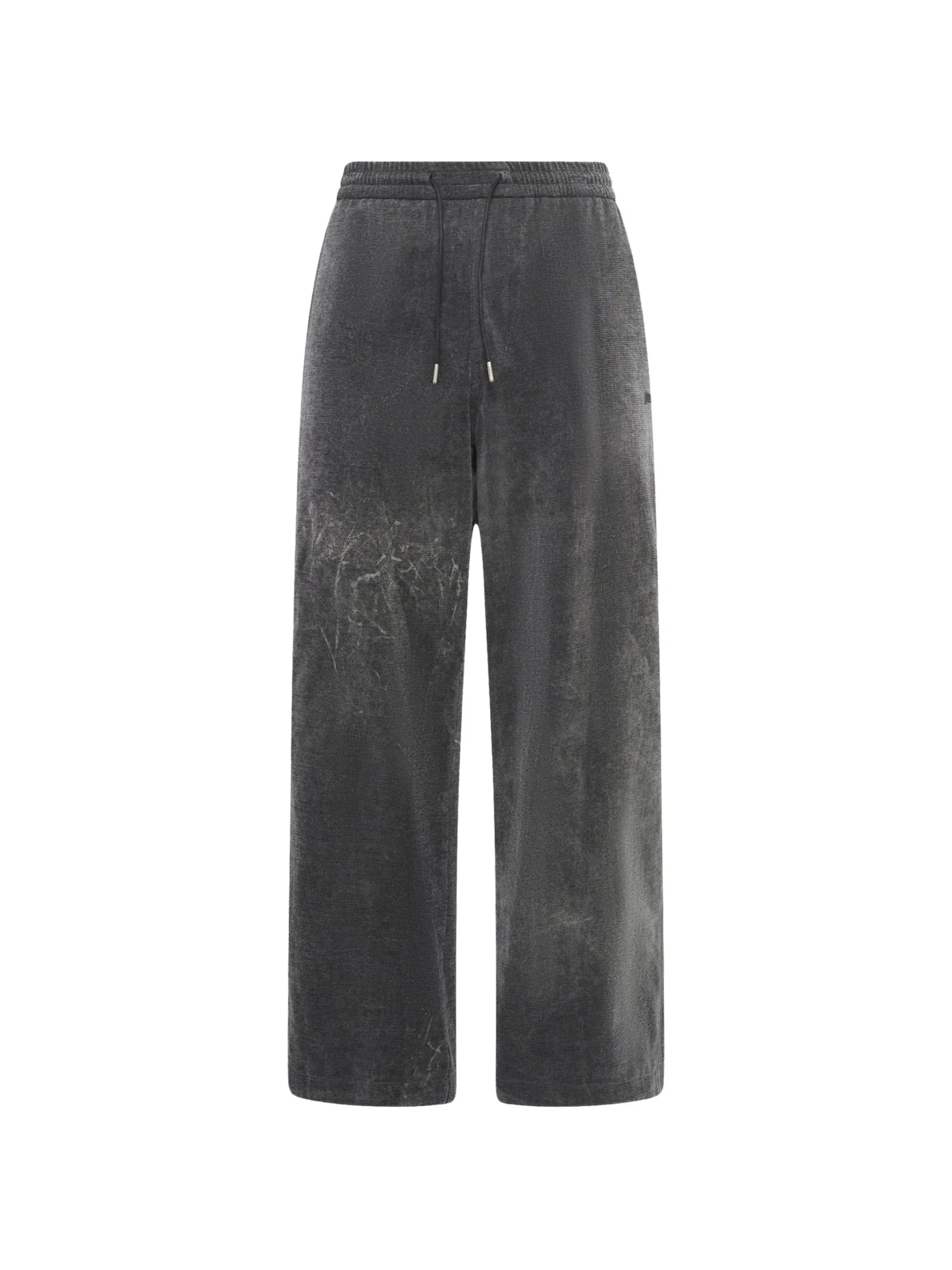 Pantaloni Juun.J Soft-Touch Drawstring gri