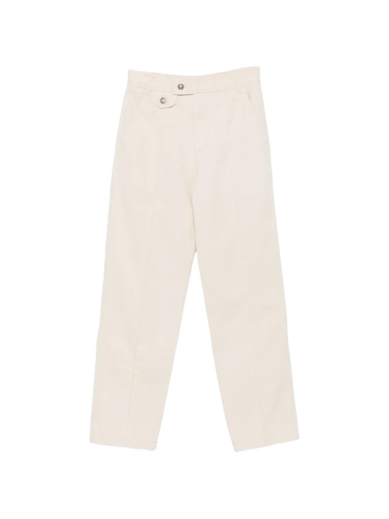 Pantaloni MARANT Elois Button-Flap Detail bej