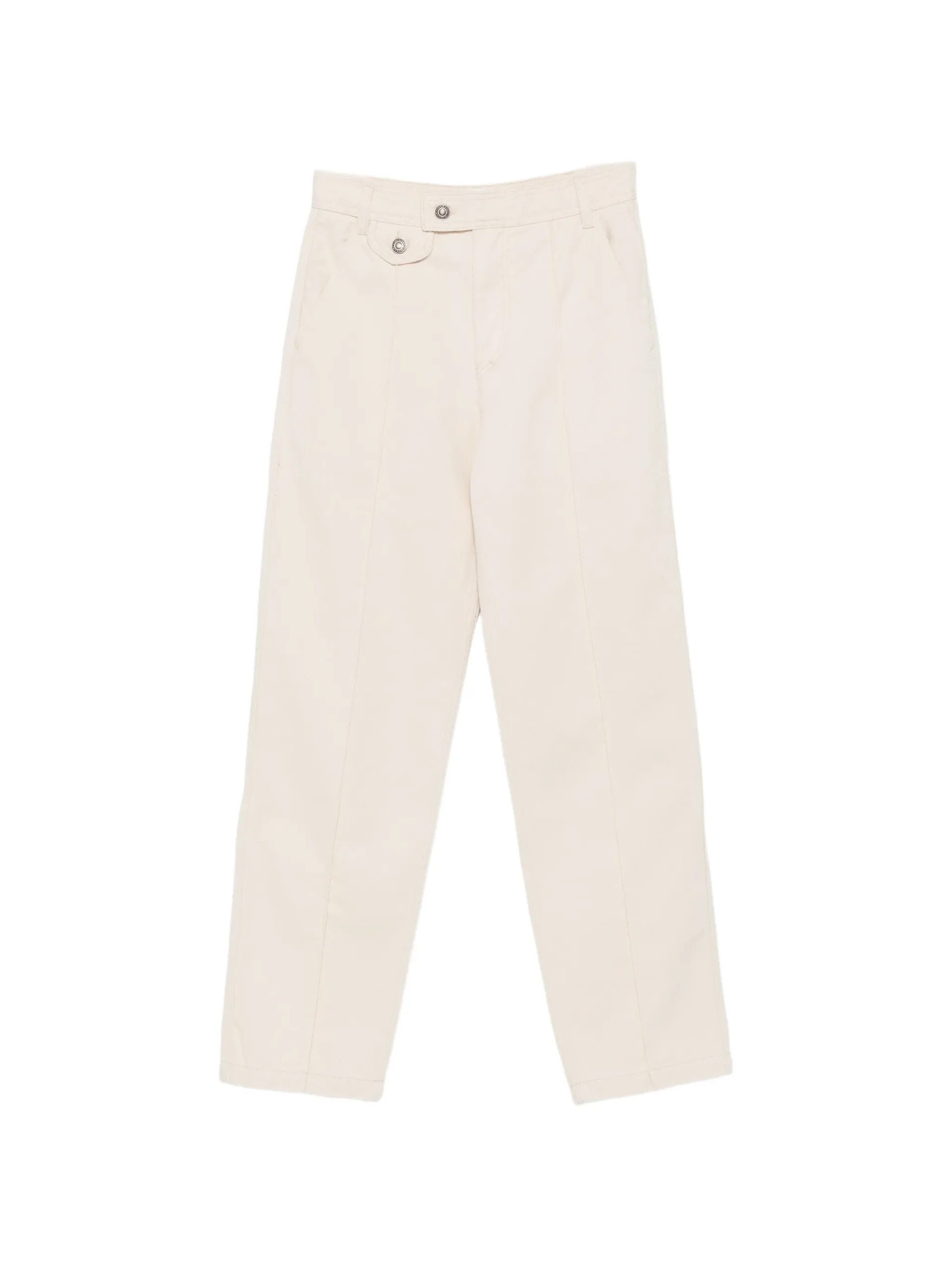 Pantaloni MARANT Elois Button-Flap Detail bej