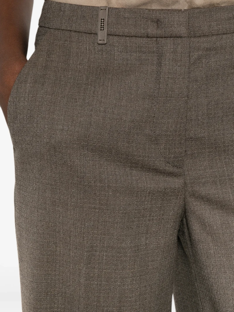 Pantaloni Peserico Pressed-Crease gri - imagine 5