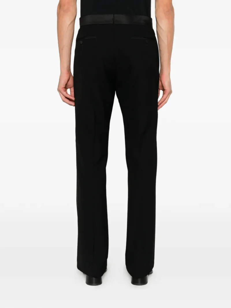 Alternative view of Pantaloni TOM FORD Stripe-Trim Tailored negru