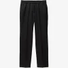Pantaloni Versace Jaquard Wool negru