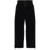 Pantaloni Y-3 Corduroy Drawstring negru