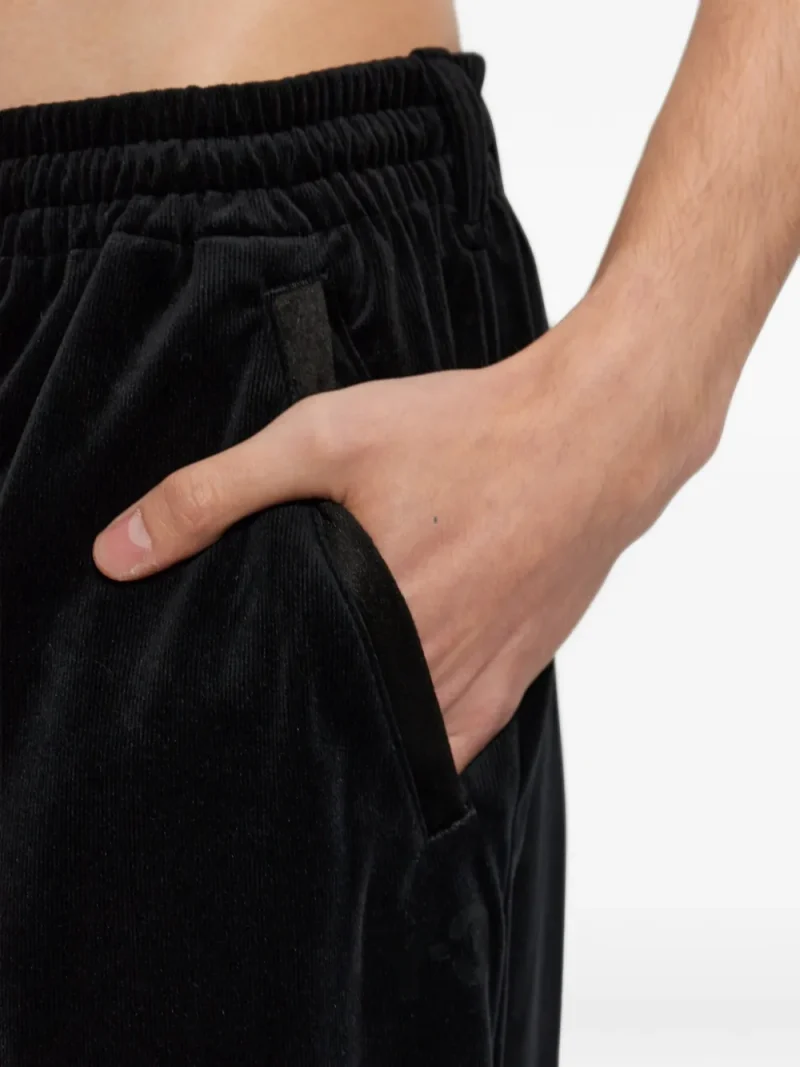 Pantaloni Y-3 Corduroy Drawstring negru - imagine 5