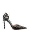 Pantofi TOM FORD Sequin-Embroidered negru