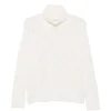 Pulover Antonelli Arcadia Cable-Knit Roll-Neck ecru