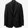 Sacou Versace Jacquard Wool negru