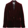 Sacou Versace Viscose Velvet visiniu