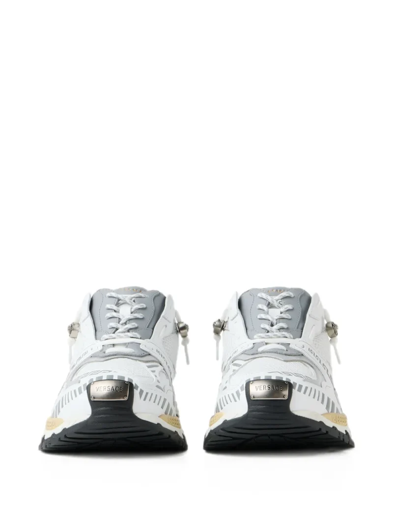 Sneakers Versace Icaro Leather alb - imagine 4