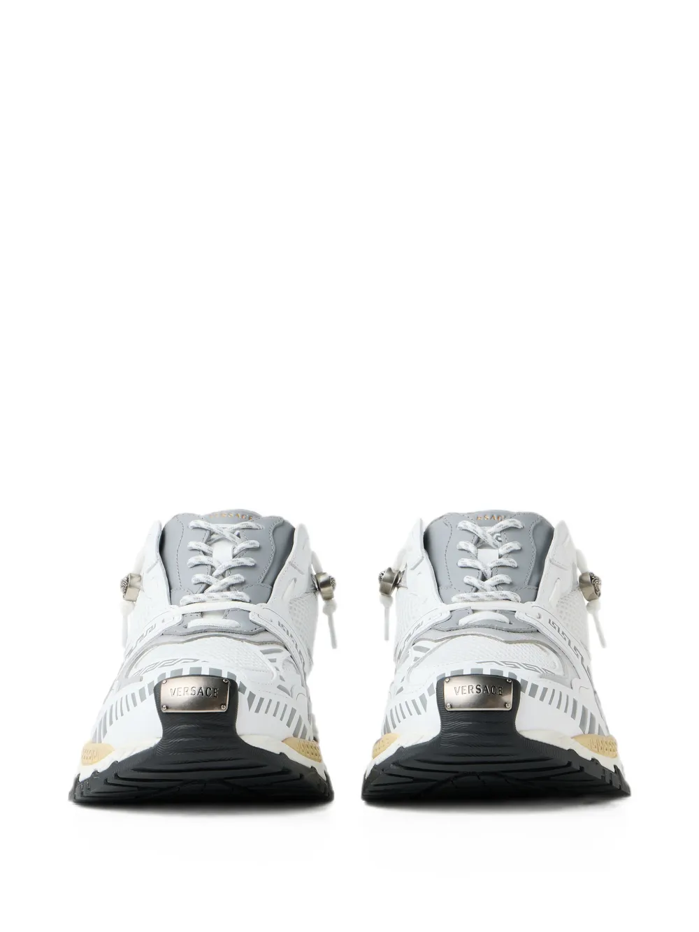 Sneakers Versace Icaro Leather alb - imagine 4