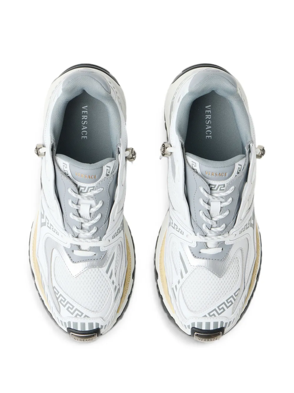 Sneakers Versace Icaro Leather alb - imagine 2