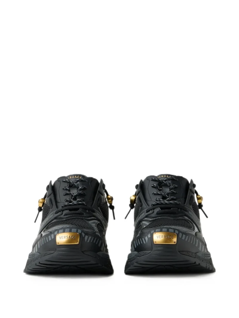 Sneakers Versace Icaro Leather negru - imagine 4