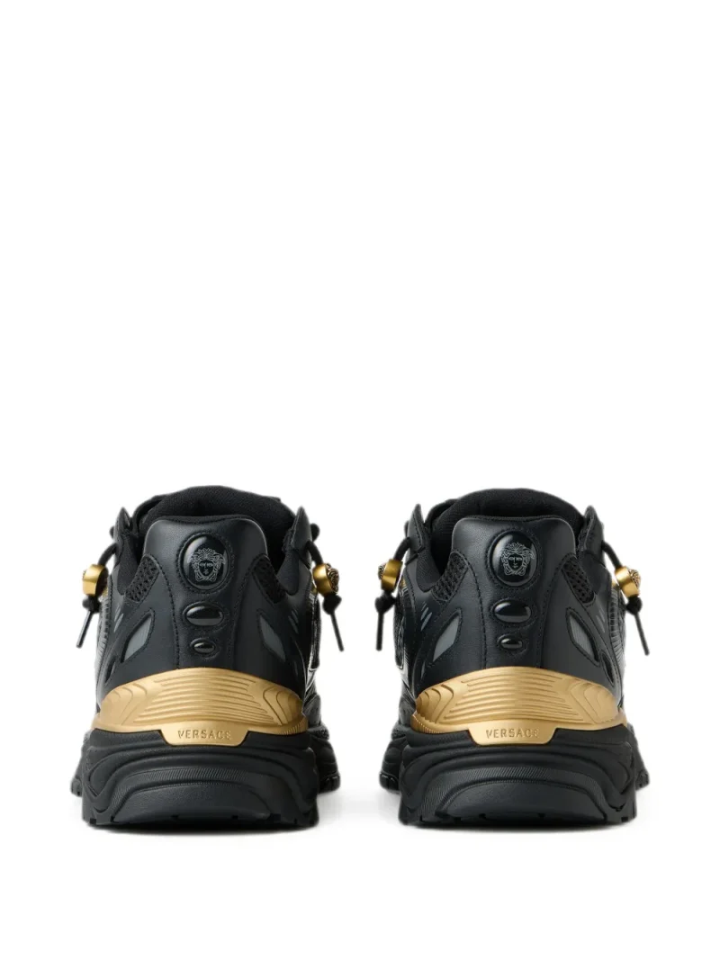 Sneakers Versace Icaro Leather negru - imagine 3