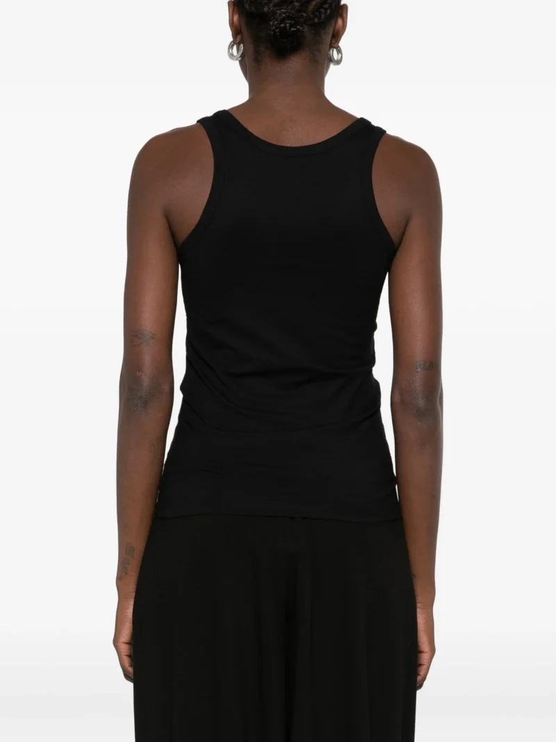 Alternative view of Top Coperni Buckle-Detail Ribbed Tank negru