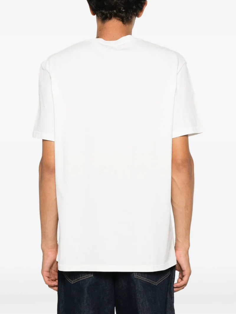 Alternative view of Tricou MARANT Logo Embroidered alb